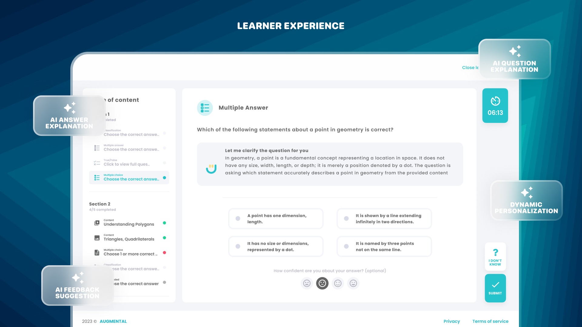 Assistant d'apprentissage IA