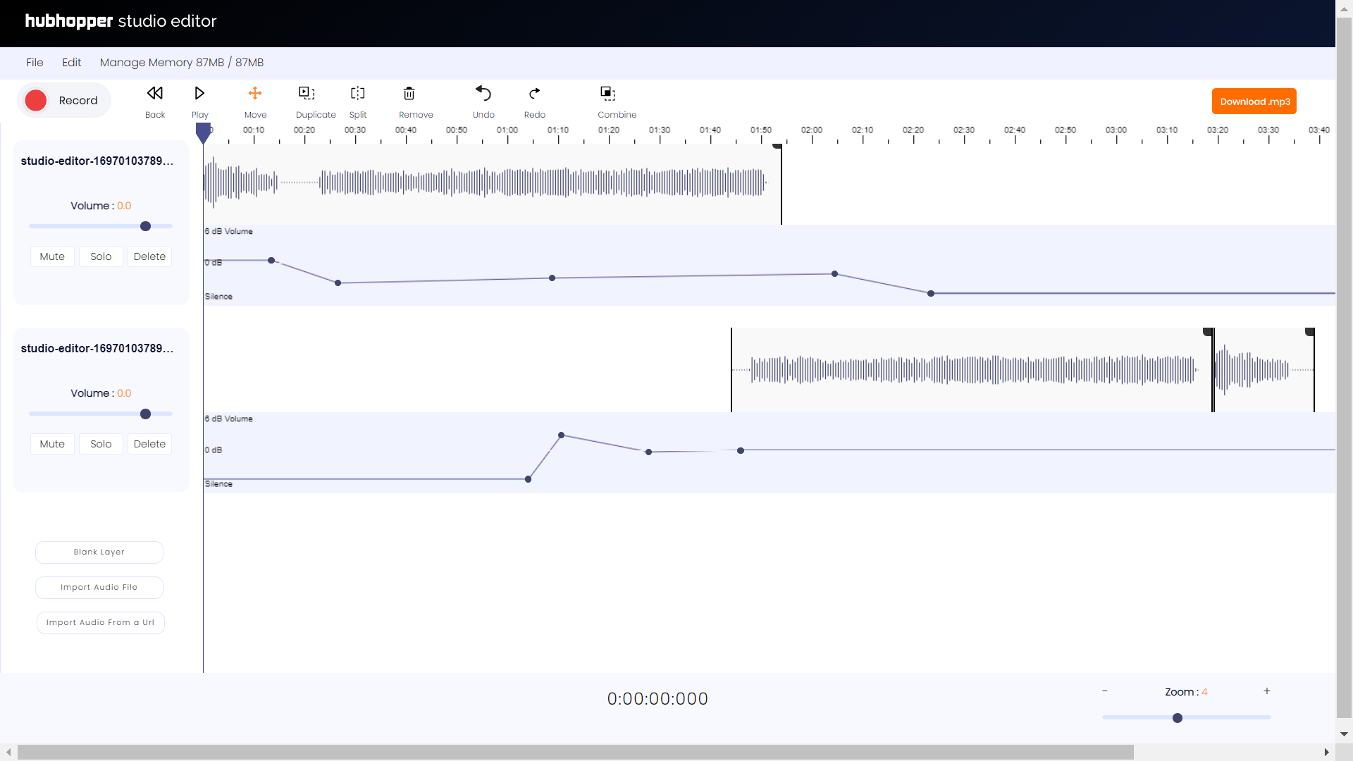 Logiciel d'édition de podcasts