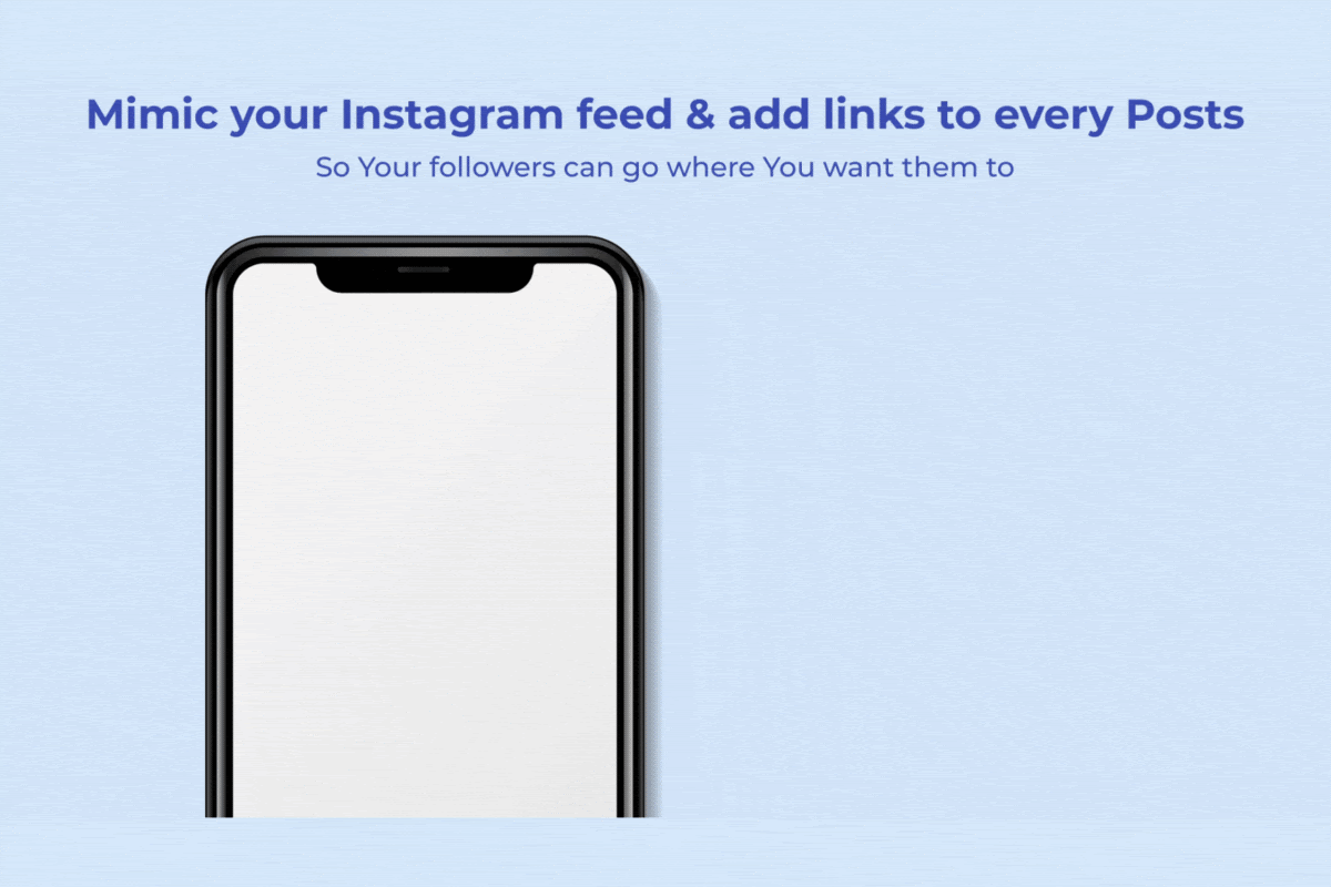 Liens des publications Instagram