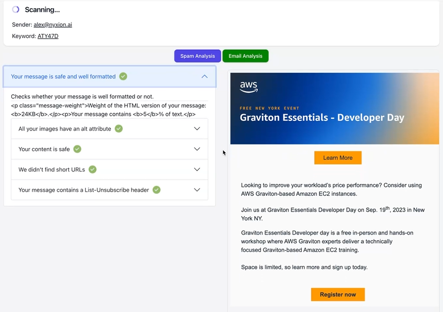 Optimisation du score de contenu