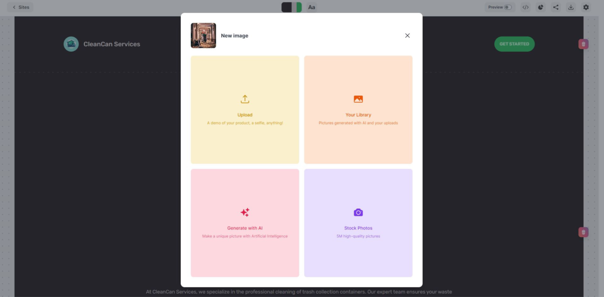 Éditeur de site Web
