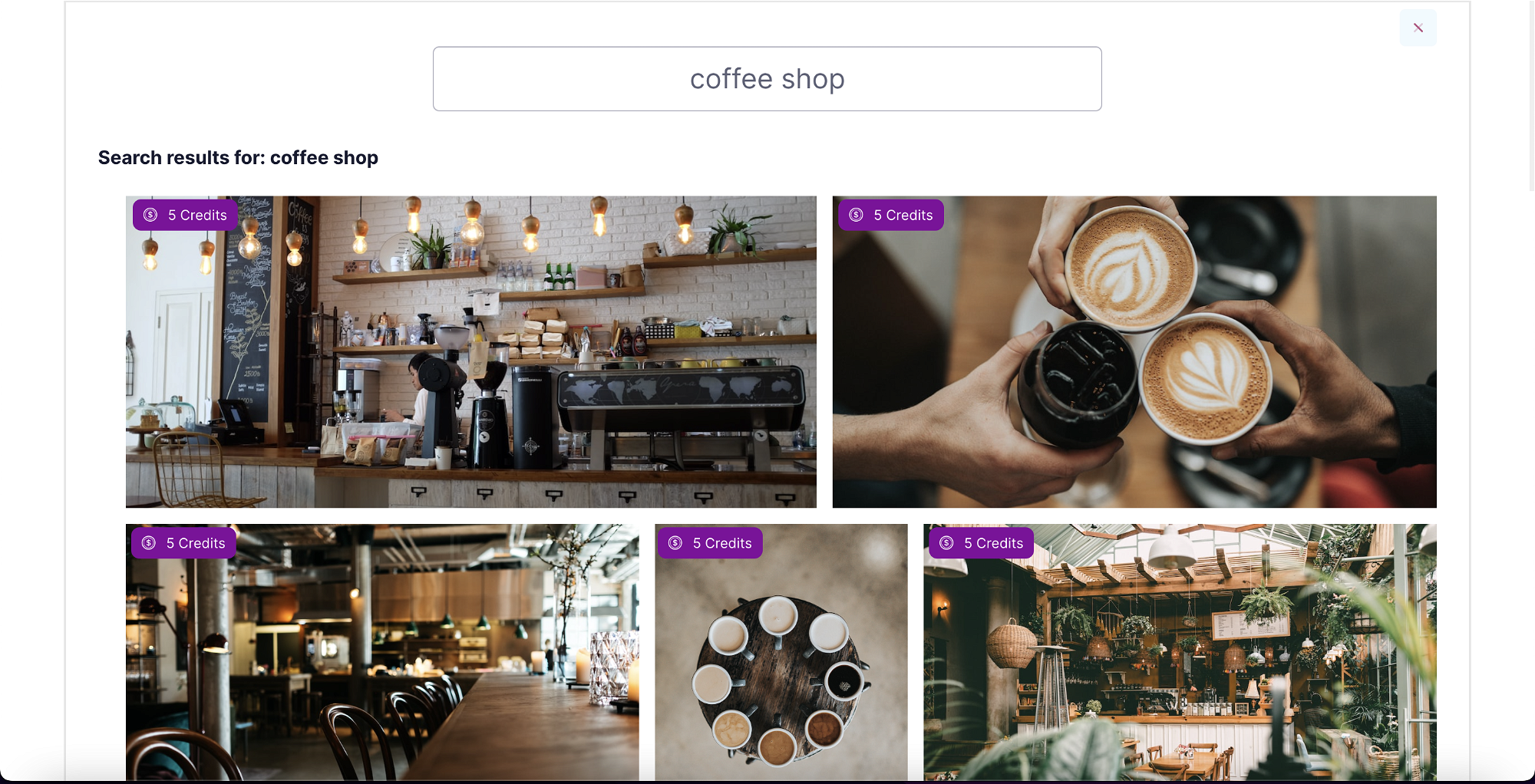 Stock d'images