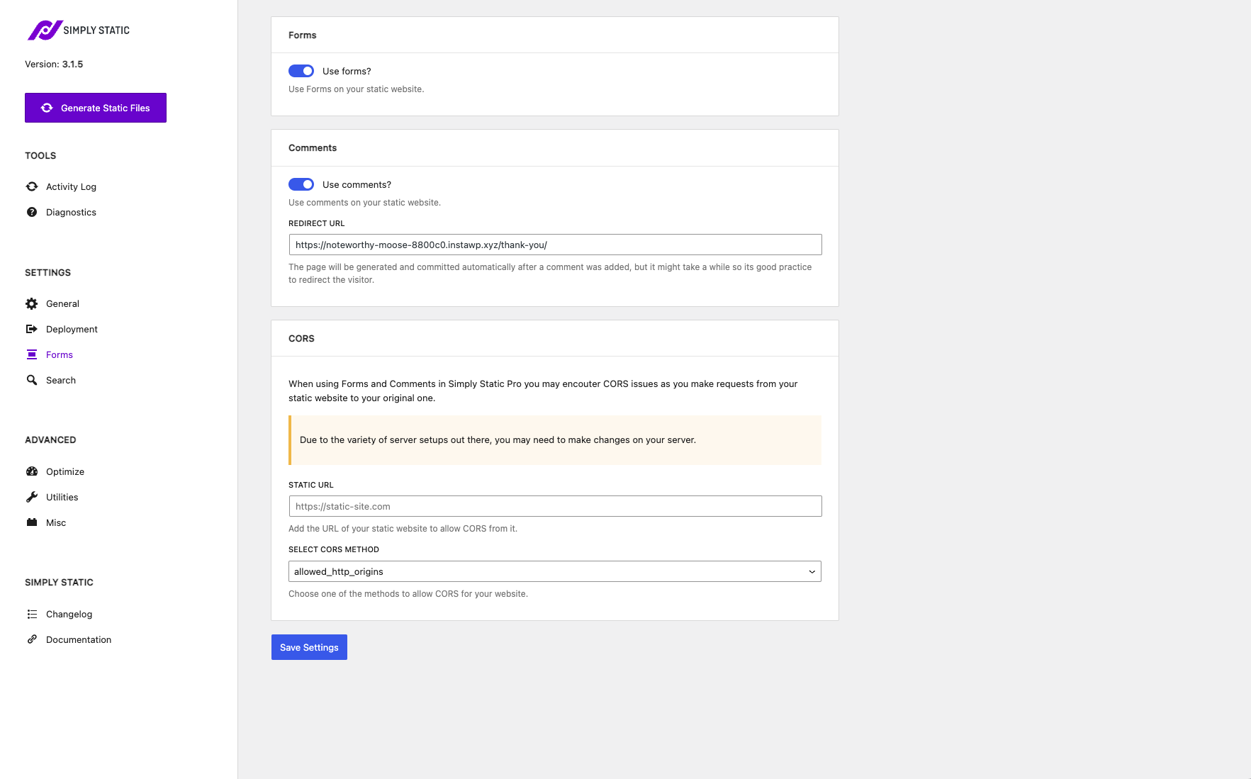 Plugins de formulaire