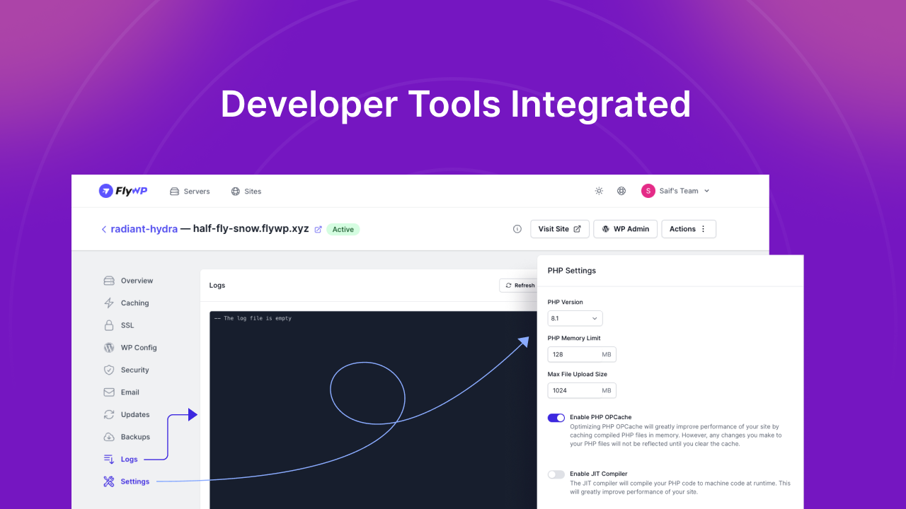 Outils de développement