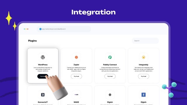 Options d'intégration du marketing par e-mail