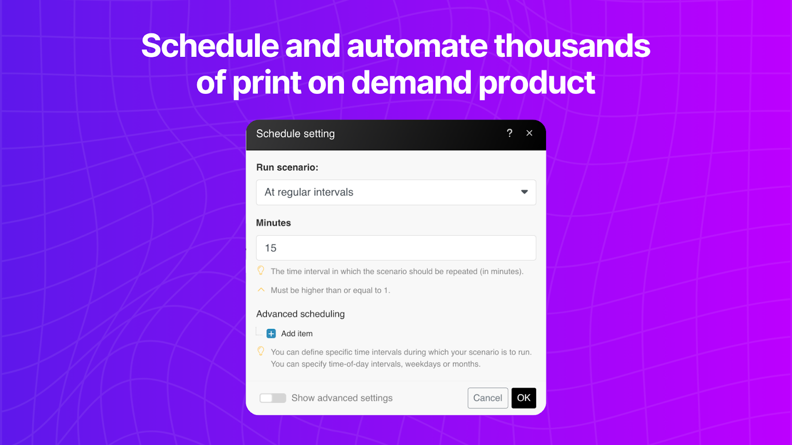 Planifier les workflows