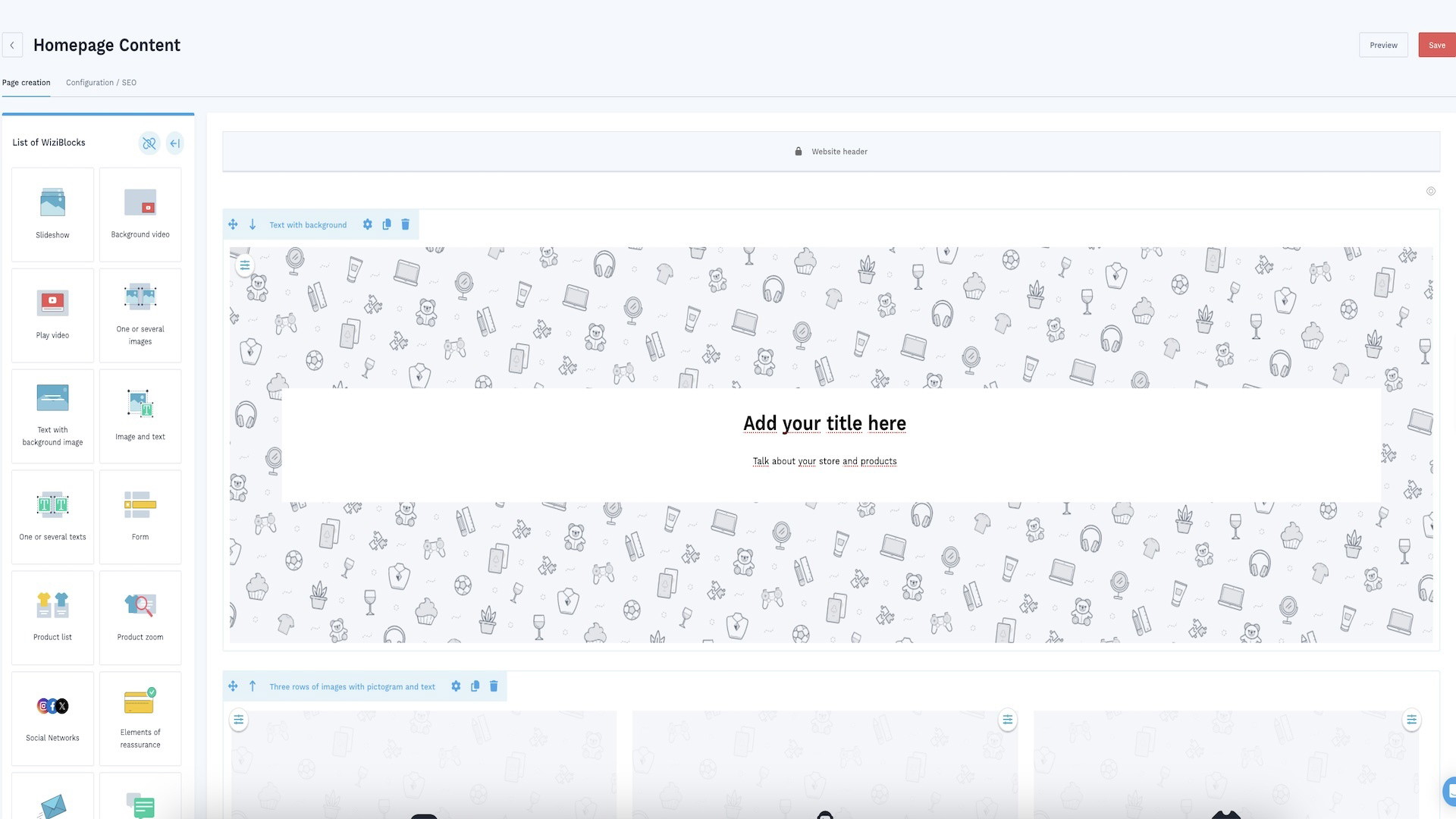 Créateur de site Web