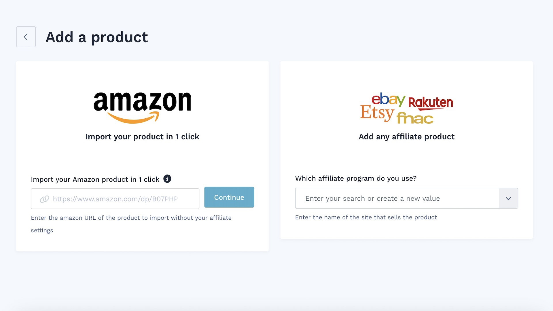 Importation de produit
