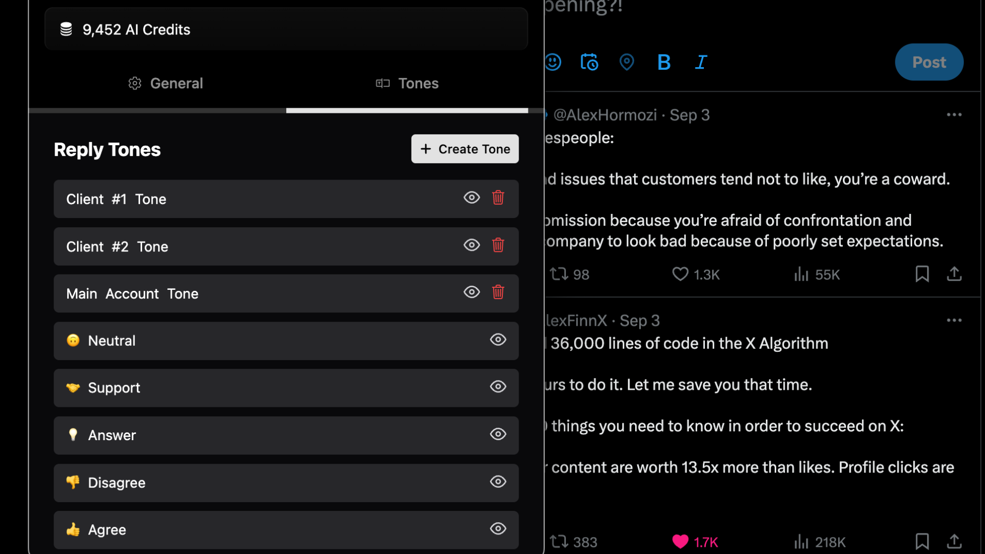 Plusieurs comptes