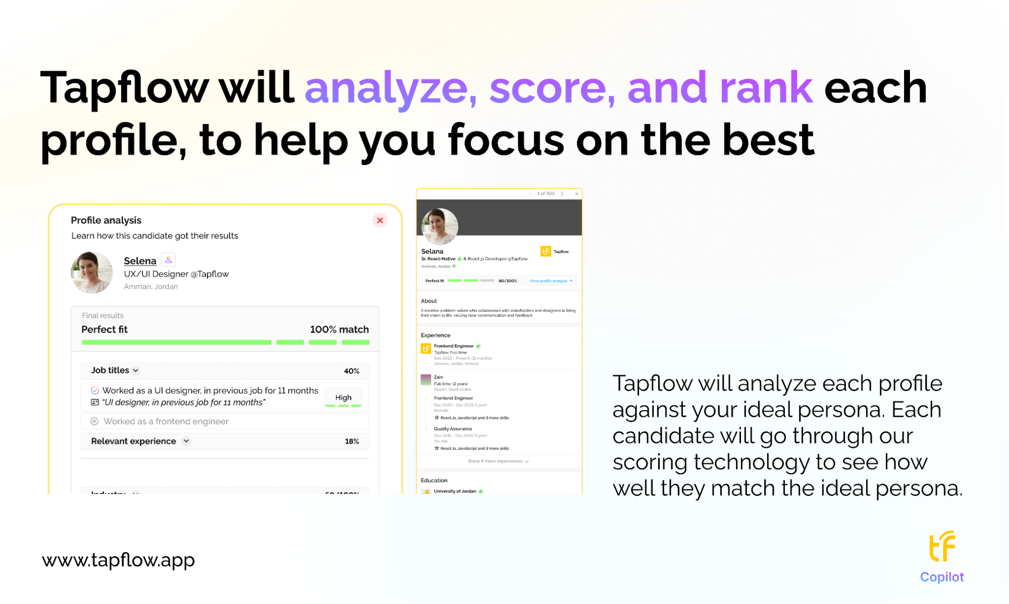 Analyse du profil LinkedIn