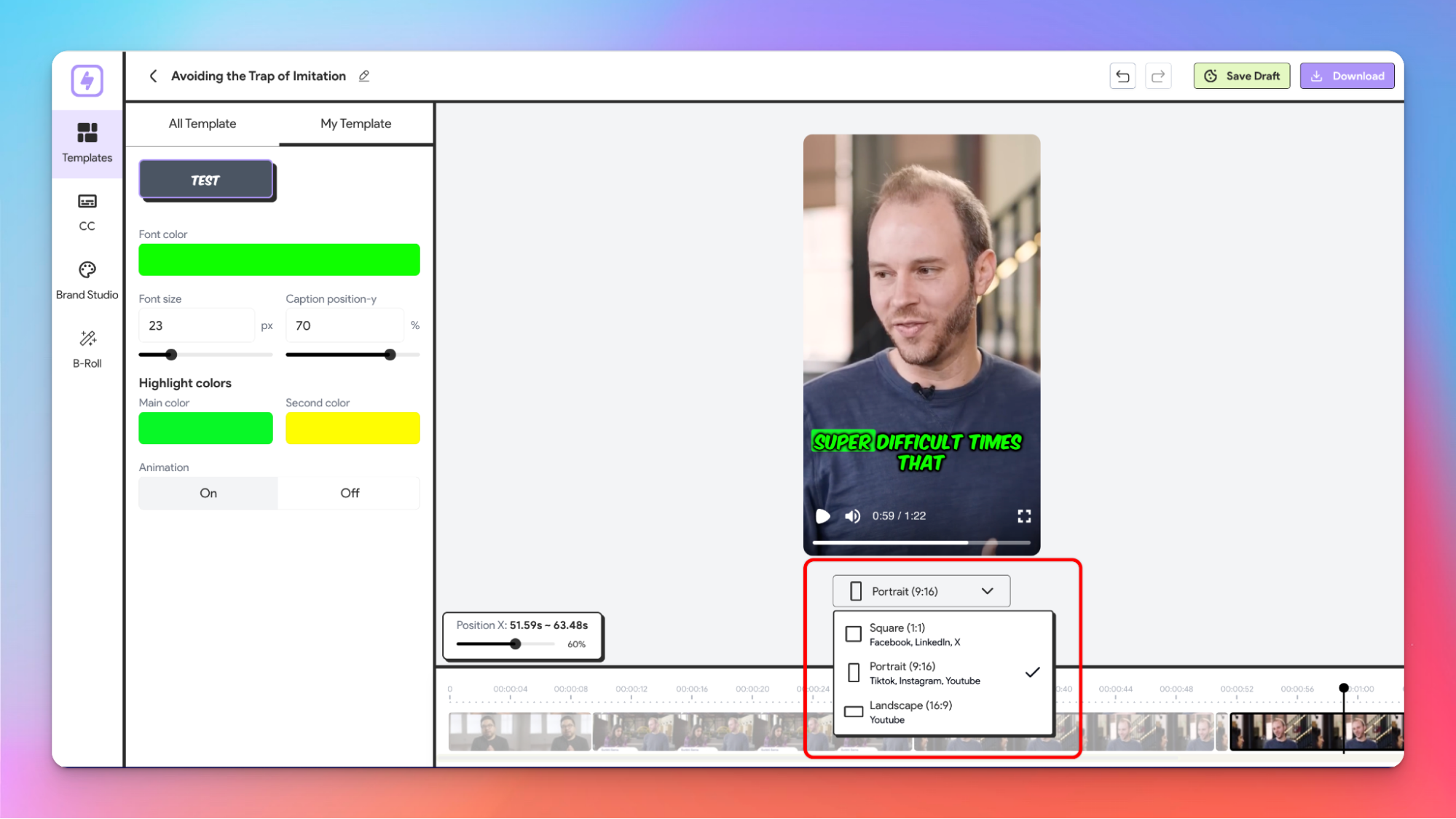 Optimiser les formats vidéo