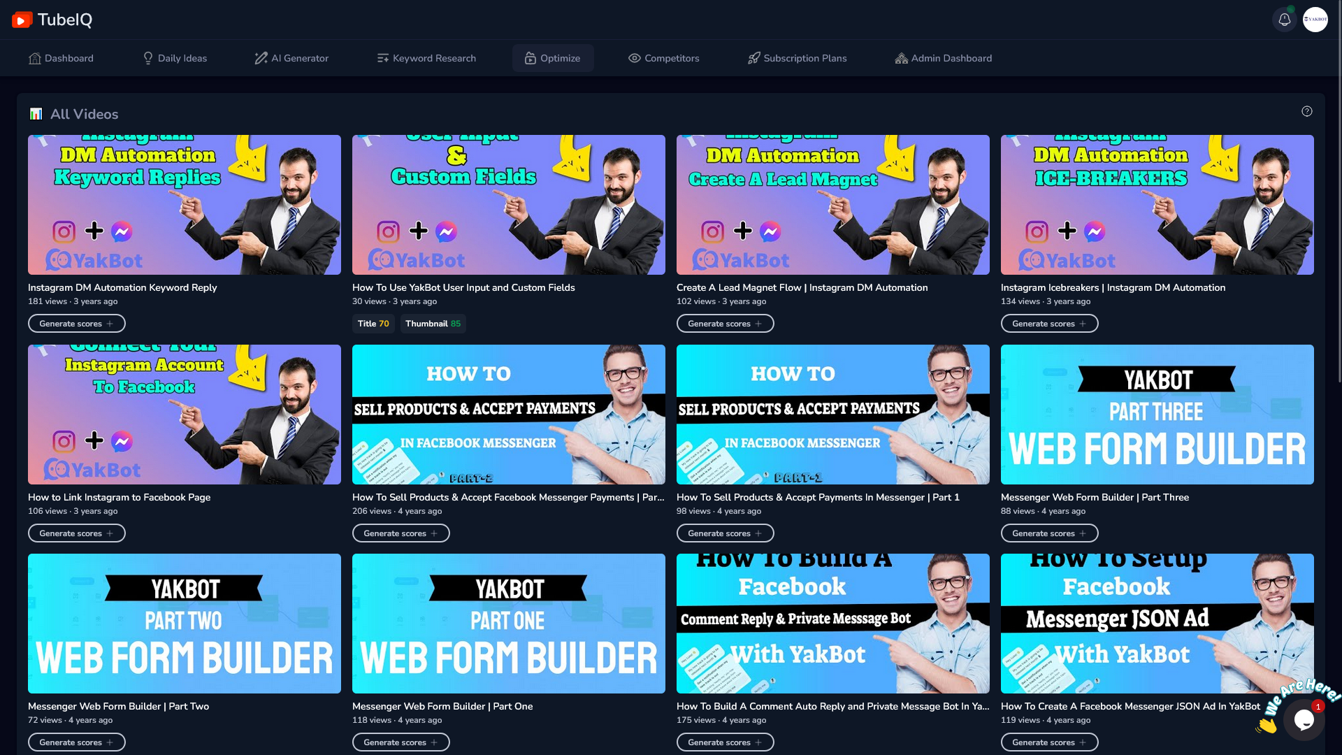 Analyse vidéo