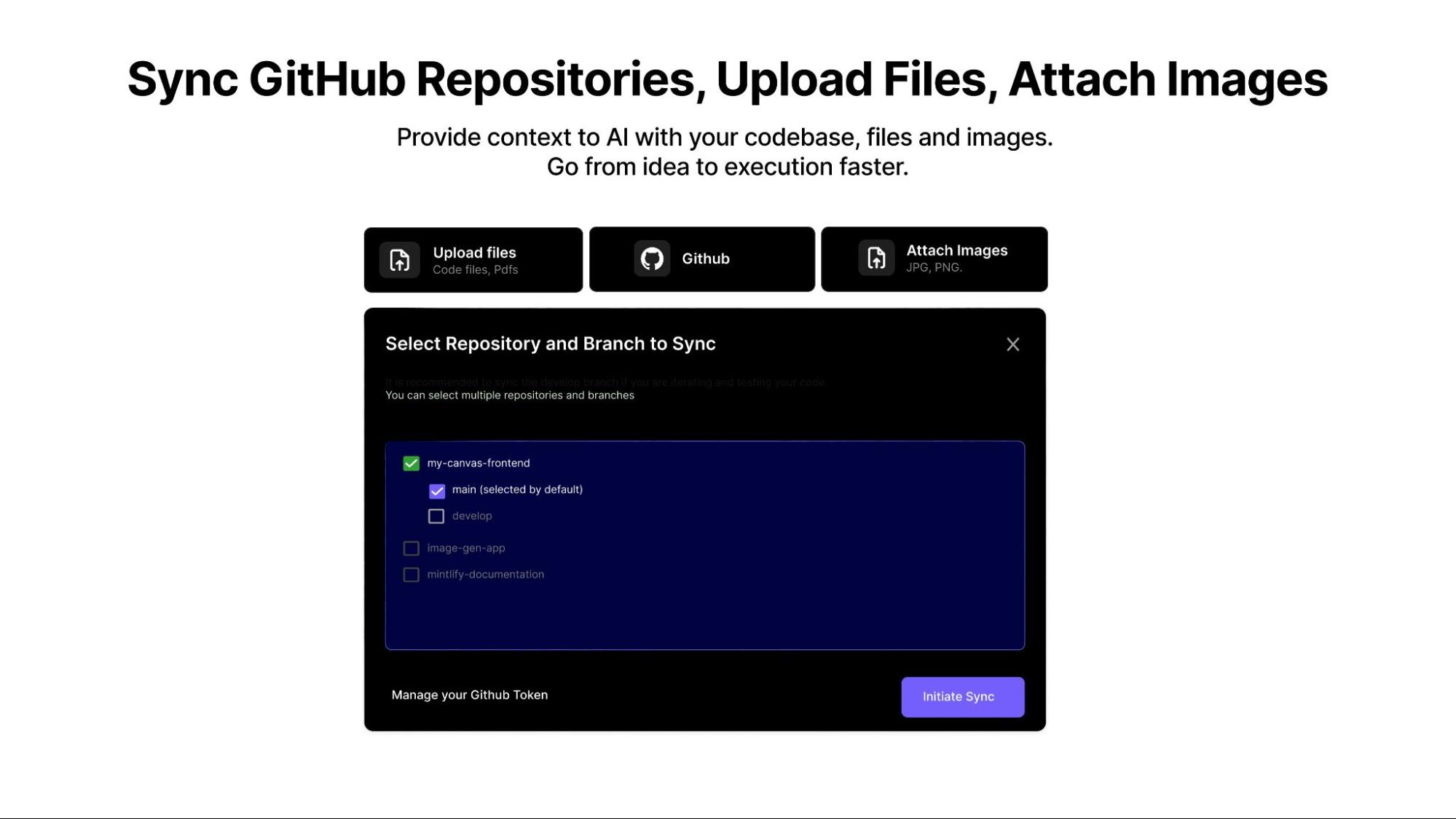 GitHub sync