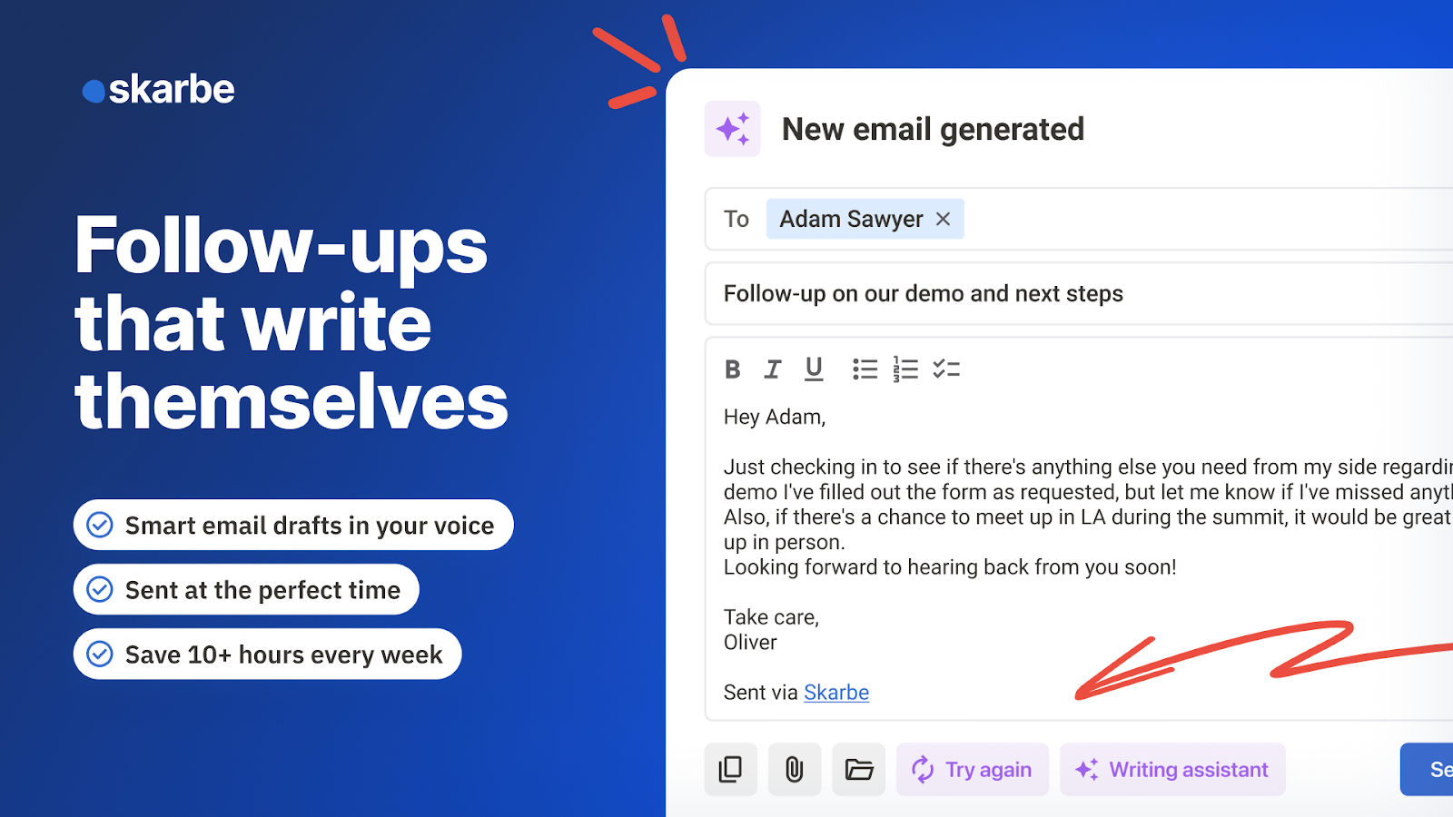 Relances par e-mail automatisées