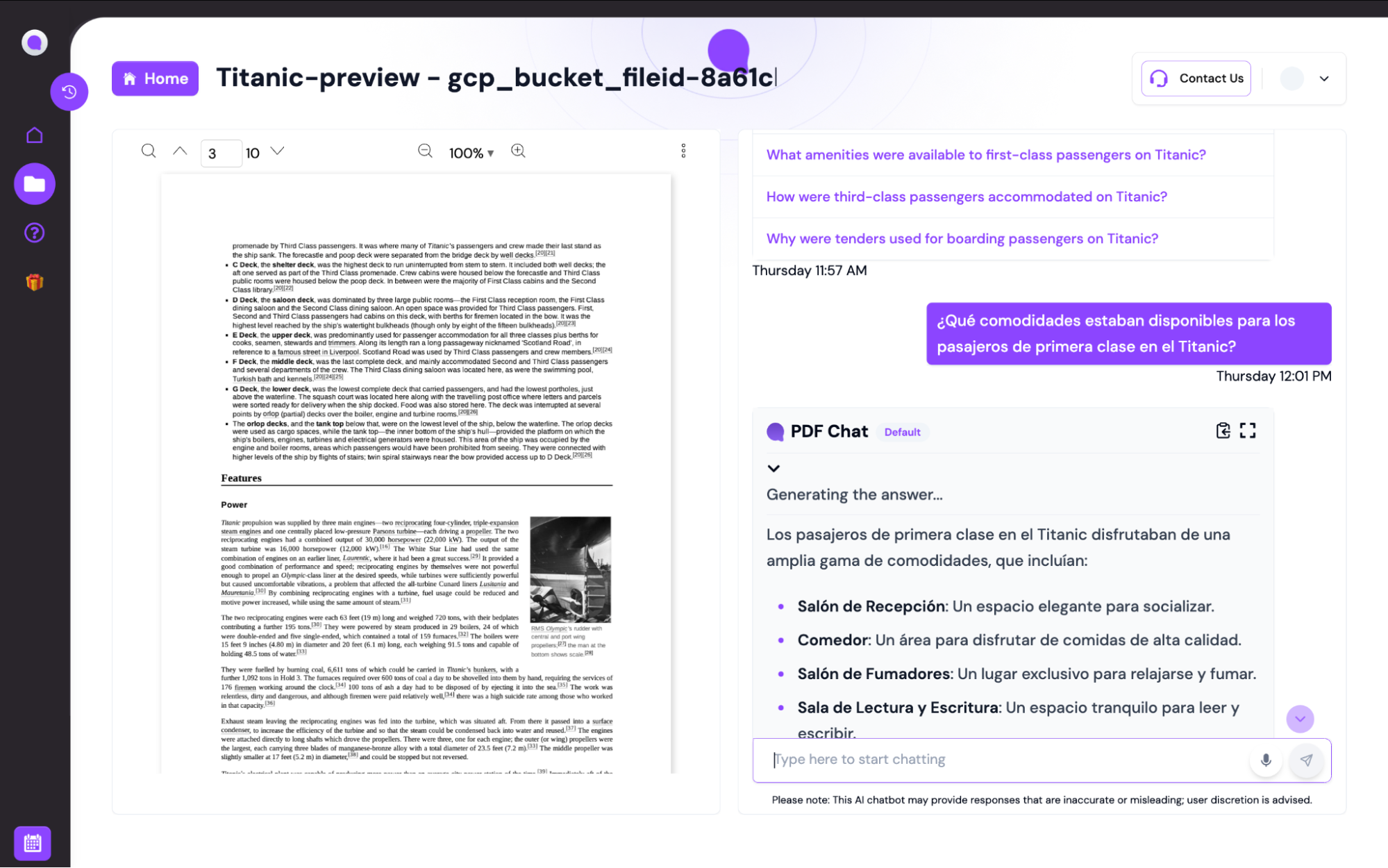 Discussion multilingue