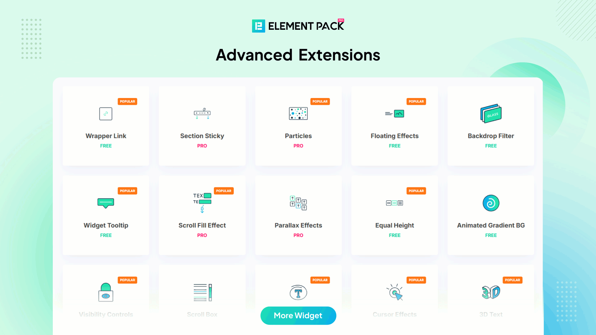 Extensions avancées