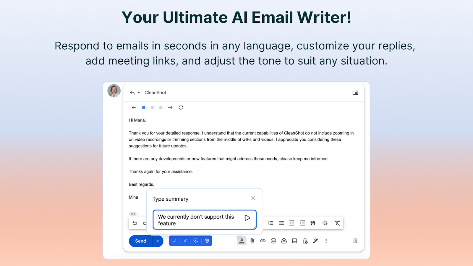 Assistant e-mail IA