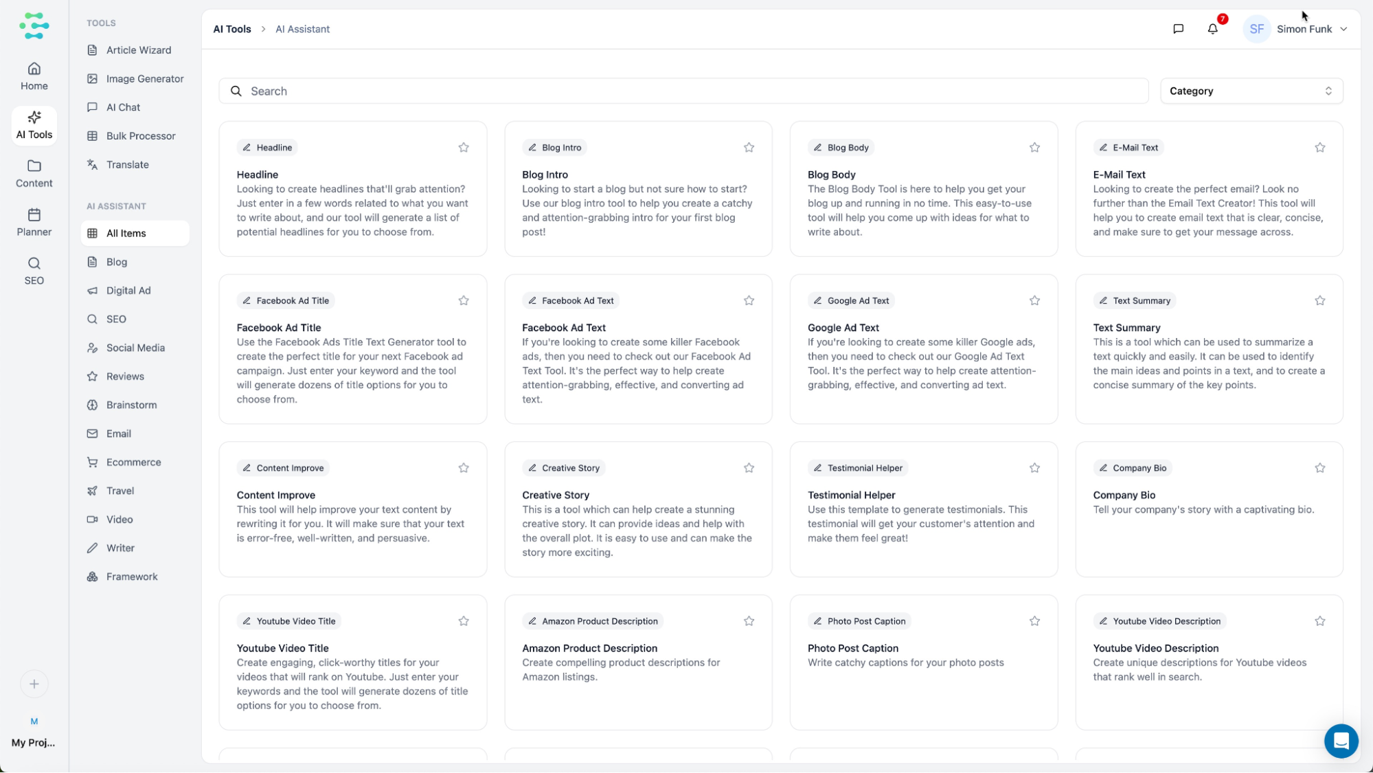 Outils AI